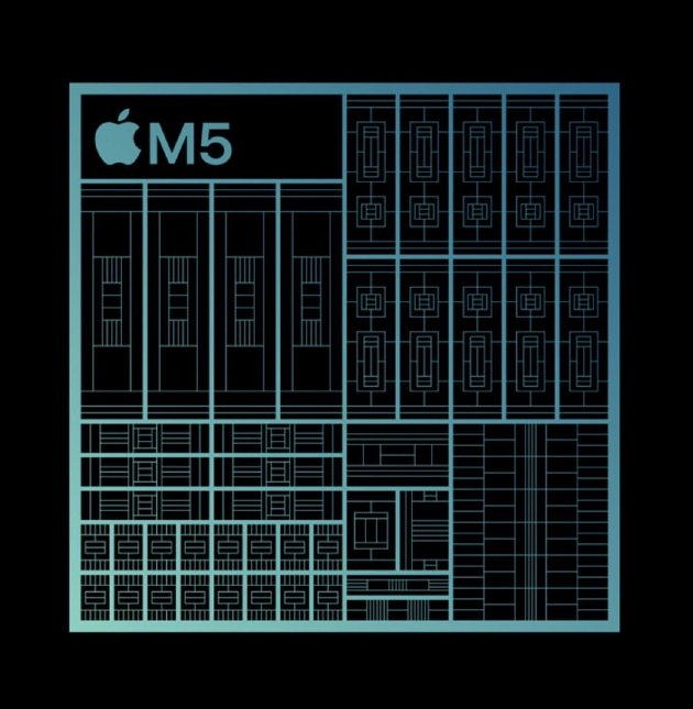苹果M5芯片发布:AI性能狂飙4倍,三大设备首发预订